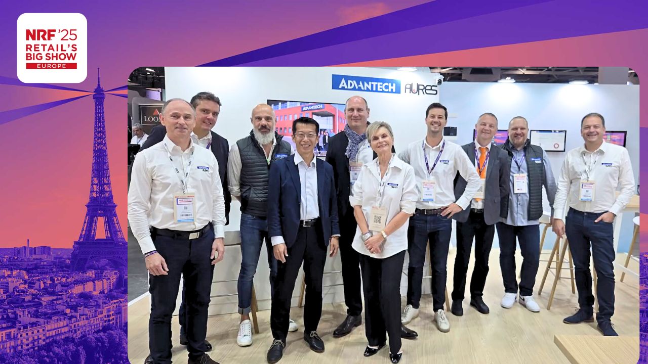 ADVANTECH-AURES Showcasing Smart Retail at NRF Europe 2025